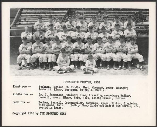 1948 Pittsburgh Pirates